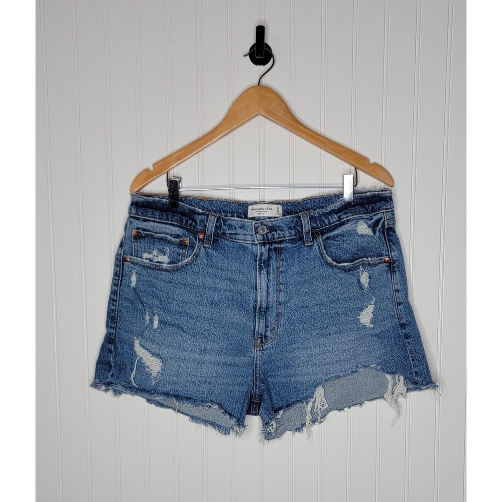 Abercrombie & Fitch The Mom Short High Rise Women's Size 32 /14